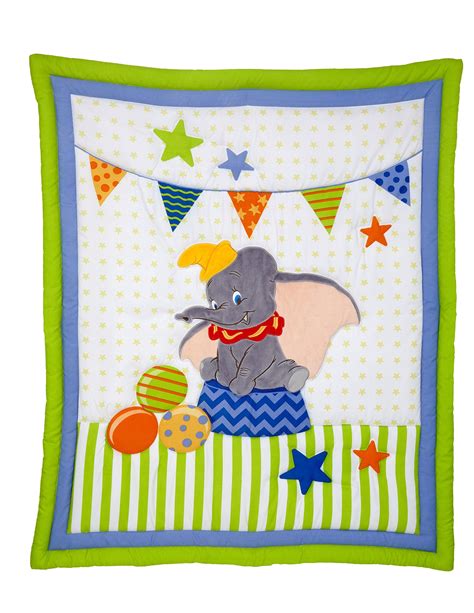 This is something that i got for my birthday, a bedsheet and pillowcases of the 2019 version of dumbo. Disney Dumbo 3 Piece Crib Bedding Set, Green/Blue | Crib ...