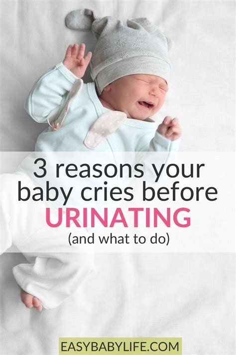 Crying hysterically when we wakes up through out the night. What to DO if your Newborn Baby Cries Before Urinating