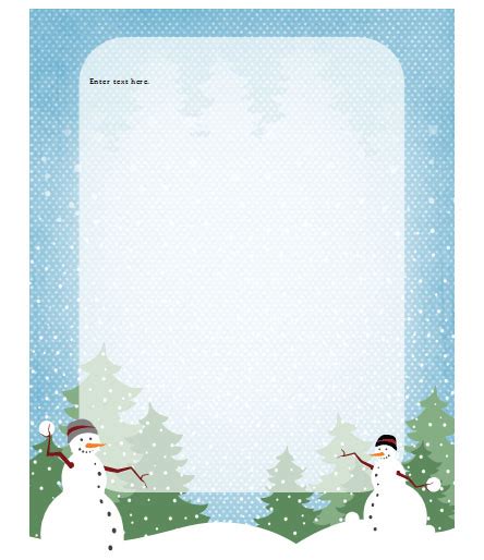 17 Free Christmas Templates For Word Images Free Word Holiday