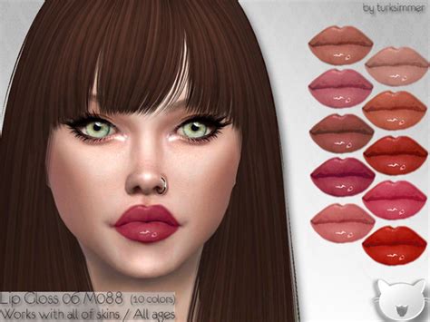 The Sims Resource Lip Gloss 06 M088