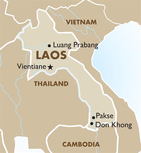 Laos Geography And Maps Goway Travel