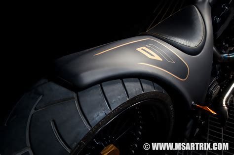 Black Gold Custom Harley Davidson Bikes Ms Artrix Design