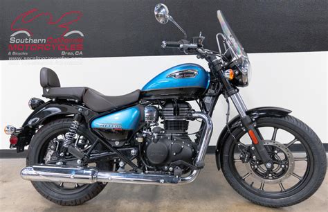 2023 Royal Enfield Meteor 350 Supernova Blue Southern California