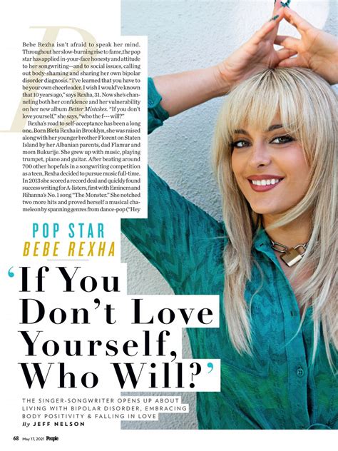 Bebe Rexha In People Magazine May 2021 Hawtcelebs