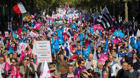 tens of thousands march in paris against same sex marriage ctv news