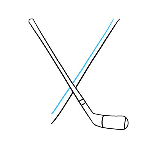 Hockey Stick Drawing Hockey Stick Royalty Free Stock Images Leadrisers