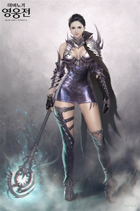 Mabinogi Heroes Concept Art Female Character Design Concept Art Characters Sexy Art