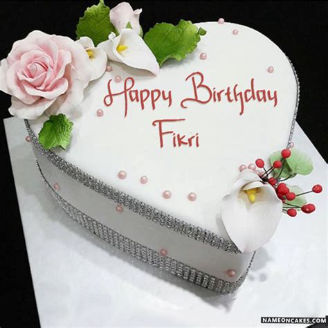 Happy Birthday Fikri Cake Images