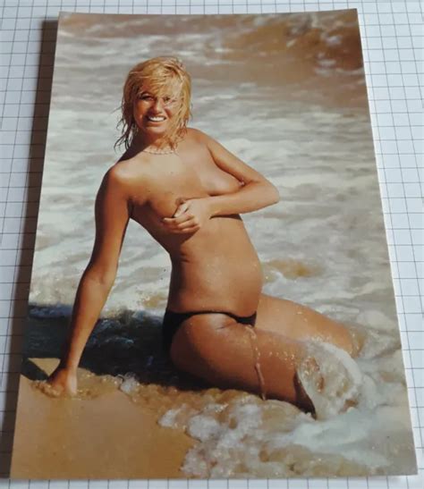 ALTE AK EROTIK Hübsche Frau halb nackt nude woman Vintage PIN UP Model EUR