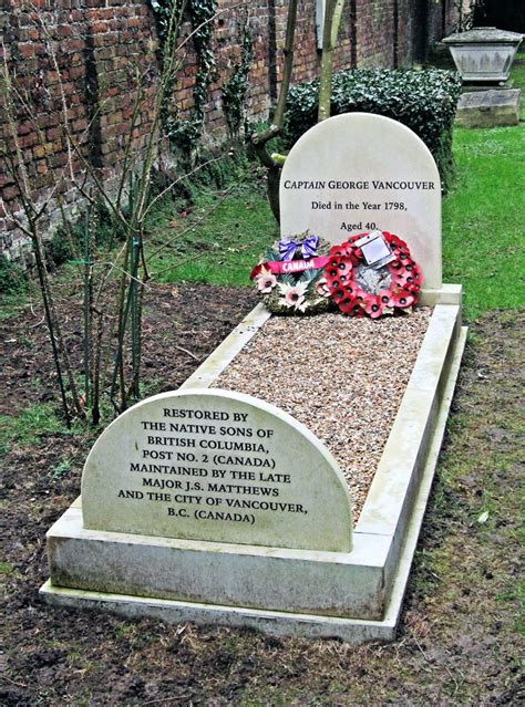 Captain George Vancouvers Grave St Peters Church Peter Flickr