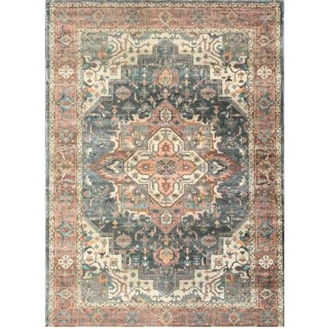 Stylewell Distressed Antique Multi 7 Ft 6 Inch X 9 Ft Indoor Area Rug