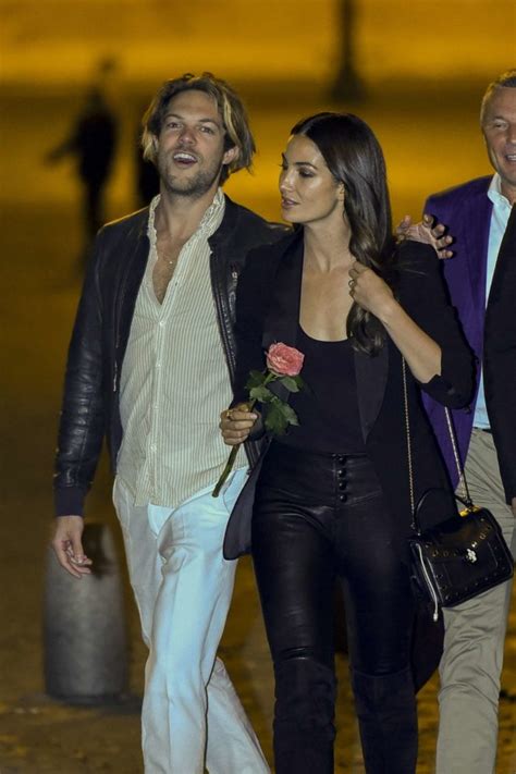 Lily Aldridge And Caleb Followill Out For Dinner In Rome Gotceleb