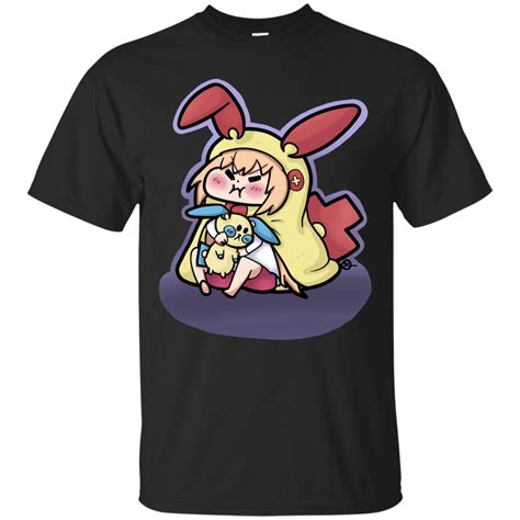 Um4ru X M1num And Plusl3 Pokemon Crossover Cotton T Shirt Rageal