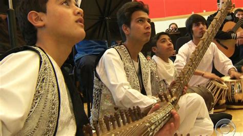 Afghan Youth Orchestra Hopes To Bring Peace Through Music Cbs News