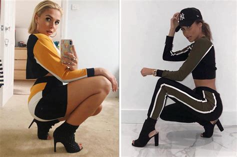 Sexy Instagram Poses Celebs Love The Hot Squat Pose Daily Star