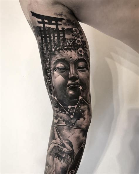 Tattoo Artist Ezequiel Samuraii Authors Black And Grey Portrait