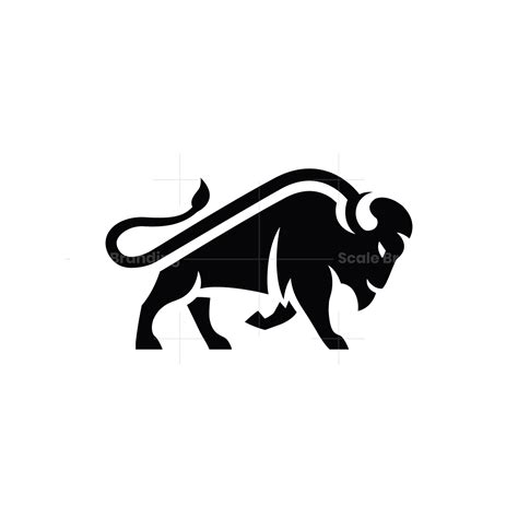 Bison Logo Attacking Bison Logo Buffalo Logo Buffalo Logo Bison Logo