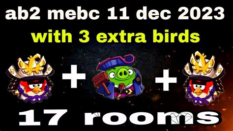 Angry Birds Mighty Eagle Bootcamp Mebc Dec With Extra Birds