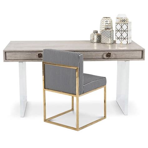 We're going to look at the best lucite desk Mid-Century Modern Style Hampton Desk with Lucite Legs and ...