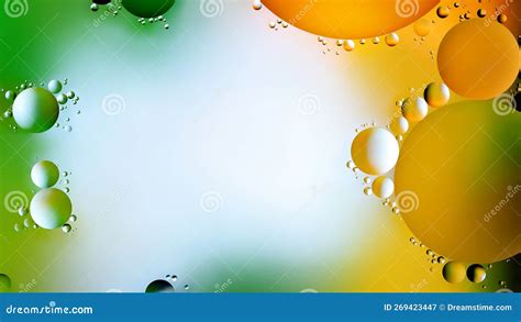 Drops Of Oil In Water Abstract Rainbow Background Colored Background