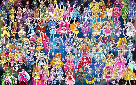 Precure All Stars Pretty Cure Fairy Wallpaper Magical Girl Anime