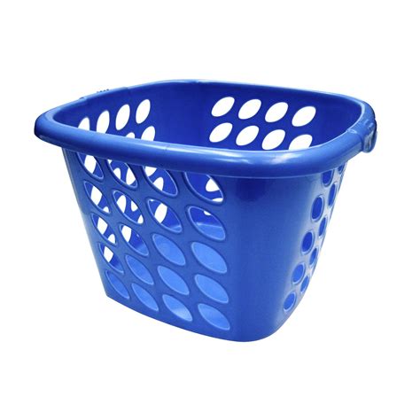 Compac Home Always Fresh Square Laundry Basket, Ocean Blue - Walmart ...