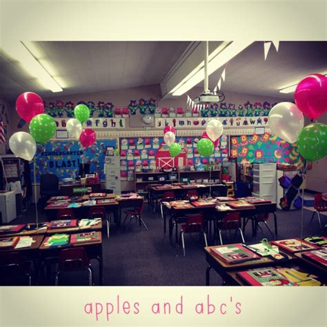 Open House In Kindergarten Apples And Abcs