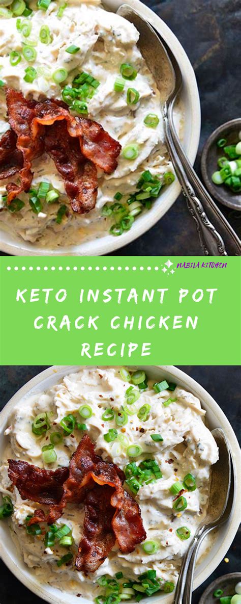 Keto Instant Pot Crack Chicken Recipe Nabila Kitchen