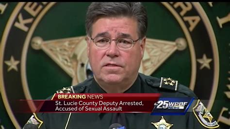 St Lucie County Deputy Arrested Accused Of Sexual Assault Youtube