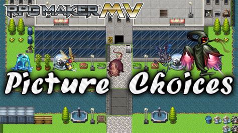 Picture Choices Plugin Rpg Maker Mv Youtube