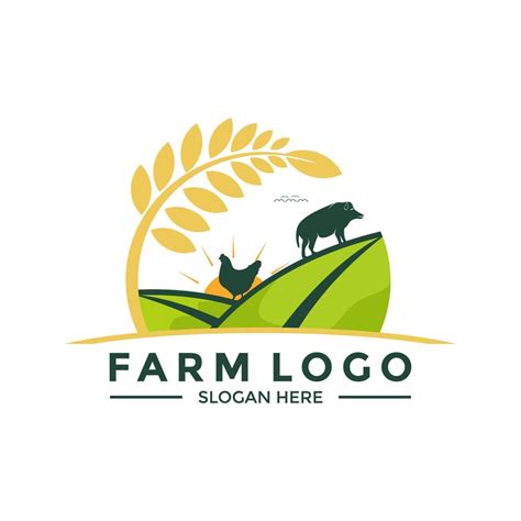 Farm Logo Vector Livestock Logo Icon Design Template 12319431 Vector