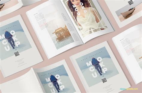 Find the huge collection of free mockup designs. Creative PSD Magazine Mockup to Download for Free- DesignHooks