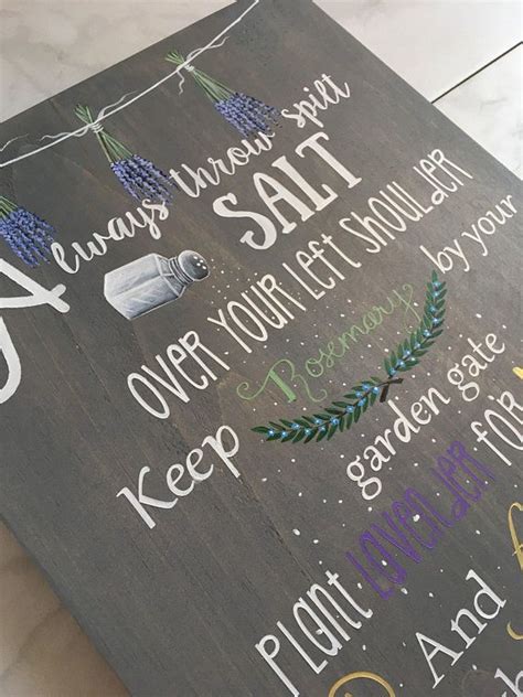 So many people do it without understanding why, but throwing salt over your shoulder is an old tradition. Practical Magic PRINT.Sally Owens Quote. Always throw ...