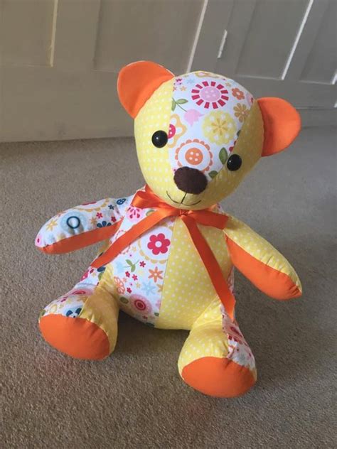 Jean/denim memory bear embrace the love and cherish the memories of a deceased family member or friend and make a nice memorial bear on your own. 20+ of the cutest teddy bear sewing patterns - Swoodson Says