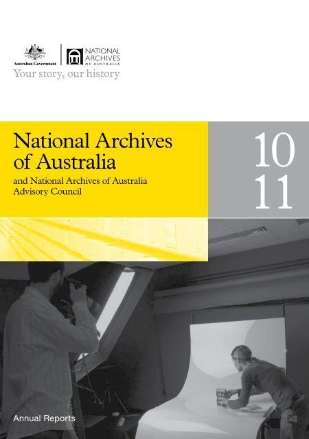 National Archives Of Australia Annual Reports
