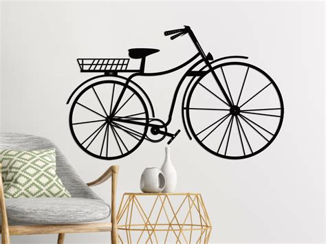 Bicycle Metal Wall Decorbike Wall Art Bicycle Cycling Home Etsy