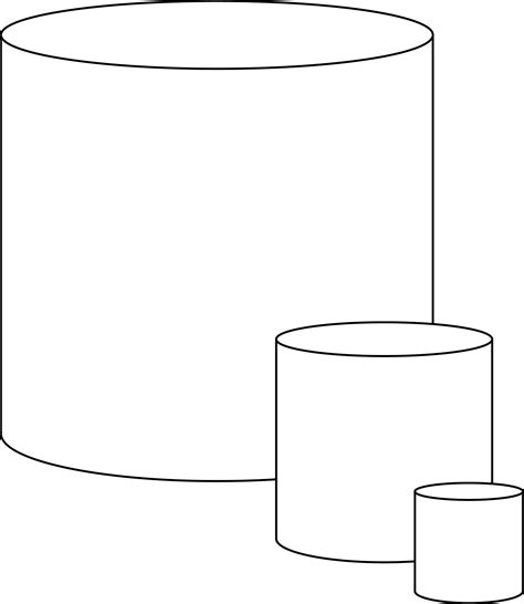 Similar Cylinders Clipart Etc