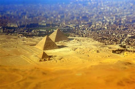 Pirámide De Giza Complejo Visto Desde Arriba Foto De Stock Y Más Banco