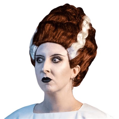 Universal Monsters Bride Of Frankenstein Wig Titan Pop Culture