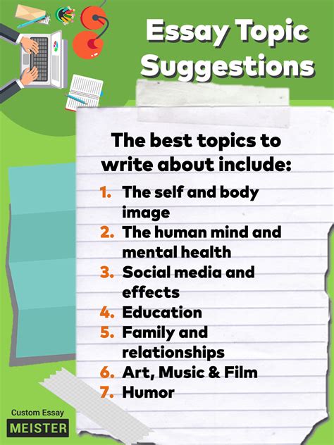 The Best Essay Topics For Students