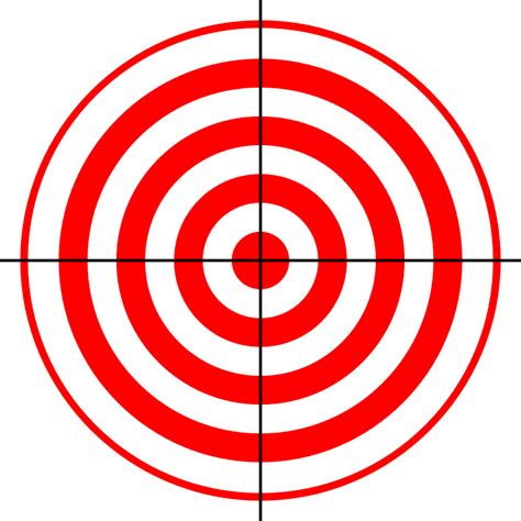 Bullseye Target Clip Art Free Image Download
