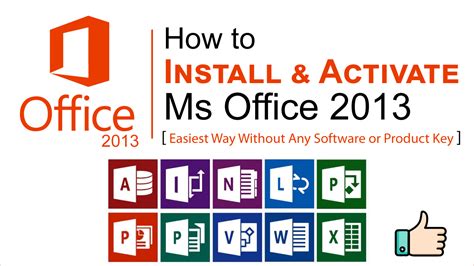 How To Activate Ms Office 2013 Permanently 100 Works Microsoft