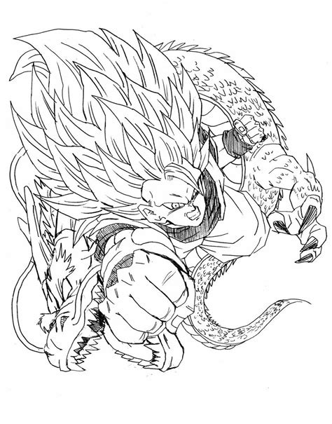 Goku Ssj 3 Dragon Ball Gt Dragon Ball Tattoo Dragon Ball Super Manga