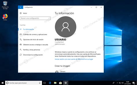 Poner Una Imagen A La Cuenta De Usuario En Windows 10 Somebookses