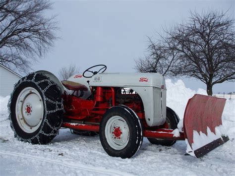 Ford Tractor Snowplow