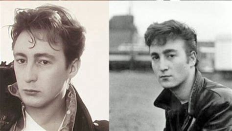 Julian Lennon And John Lennon Around The Same Age Beatles John