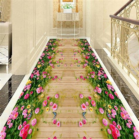 3d Flower Stair Carpet Living Room Home Decorative Corridor Carpet