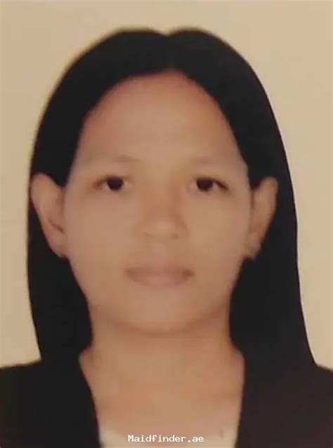 chery s filipino live in maid in abu dhabi filipino maid 7 years of experience