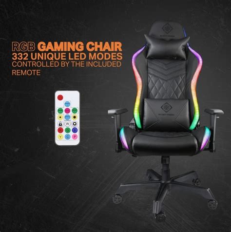 Deltaco Gaming Rgb Gaming Chair Black Gam 080 Price Comparison