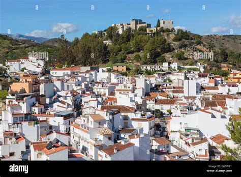 Monda Malaga Province Andalusia Southern Spain Typical White Washed